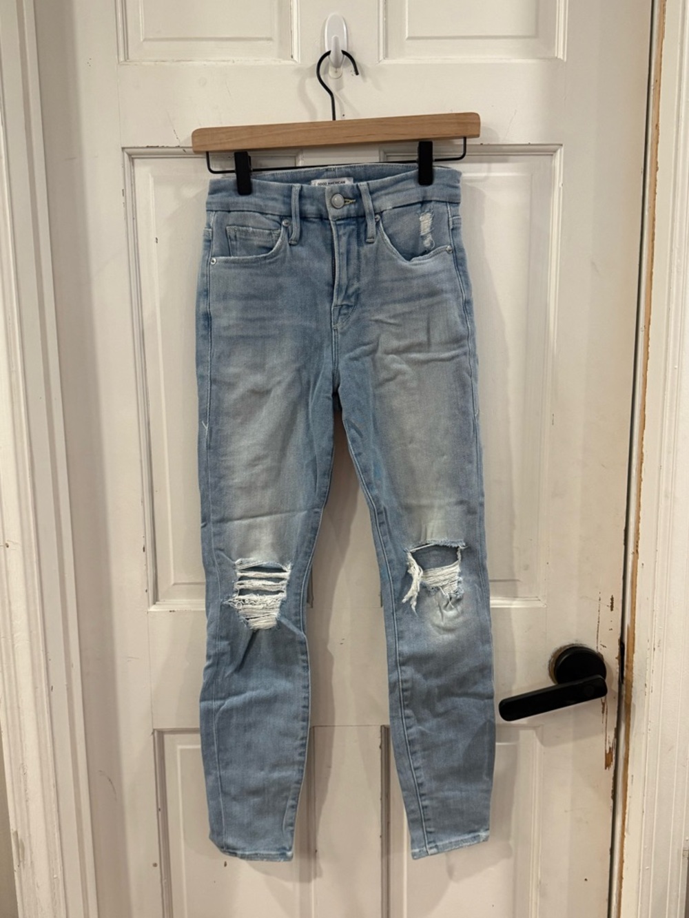 Good American Good Crop Jeans